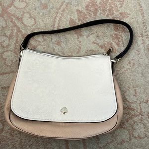 Kate spade color block shoulder bag purse